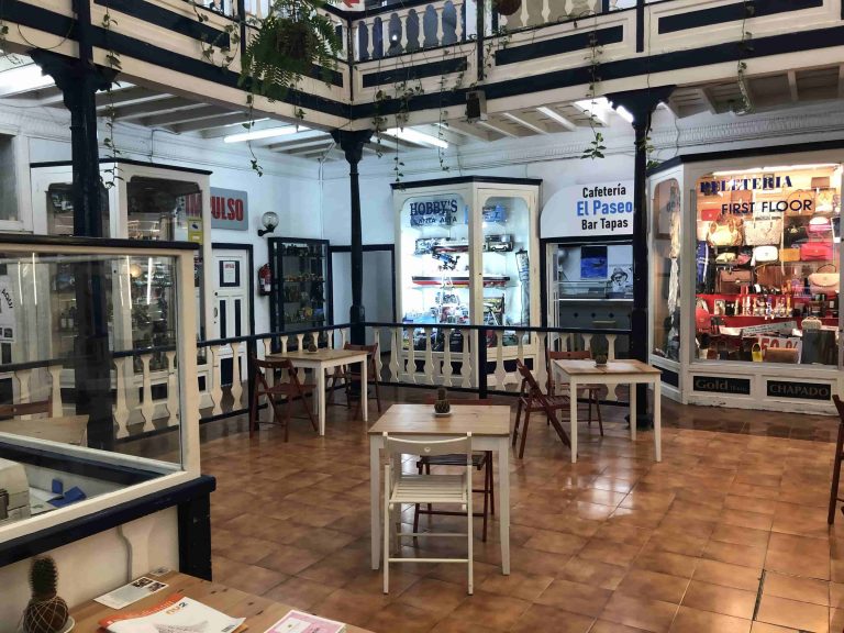 Das Einkaufszentrum "Mercadillo" in der Altstadt von Arrecife